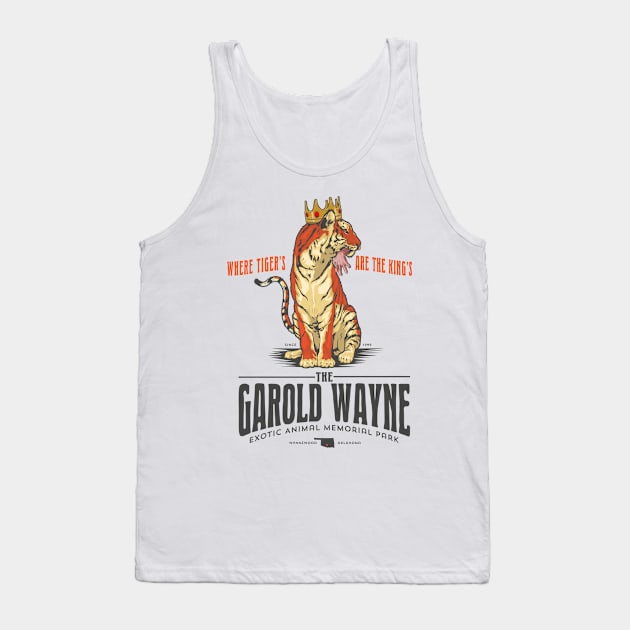 The Garold Wayne Exotic Animal Memorial Park Tank Top by pmo